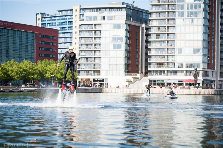 Big Crazy Flyboarding at our London location 