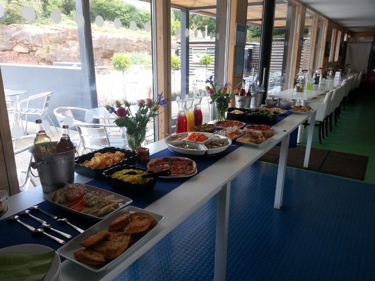 NDAC corporate buffet spread