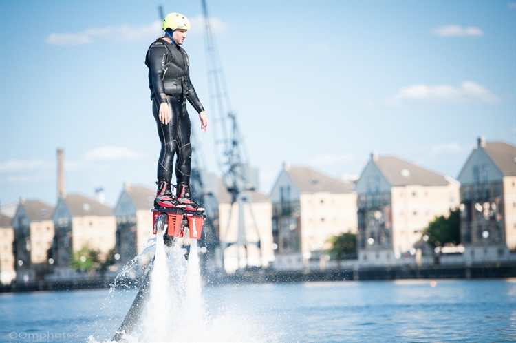 Big Crazy Flyboarding at our Royal Victoria Docks London location